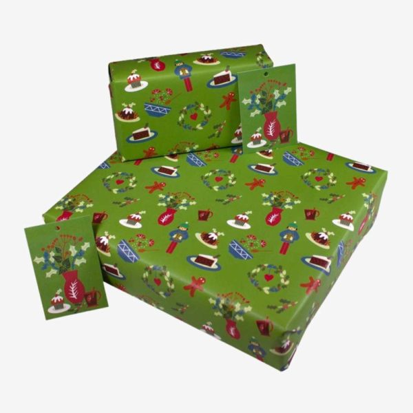 Re-Wrapped Christmas Wrapping Paper - Cosy Christmas