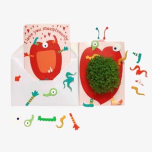 grow your own monster card red