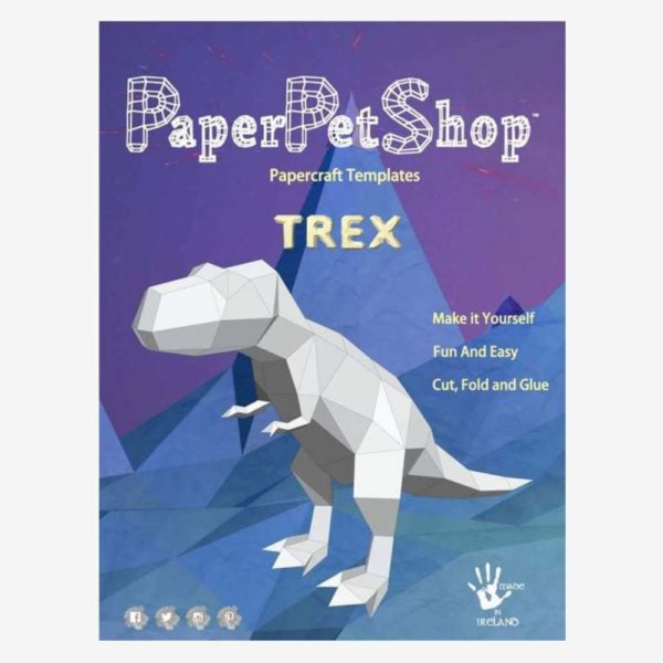 paper pet shop t rex