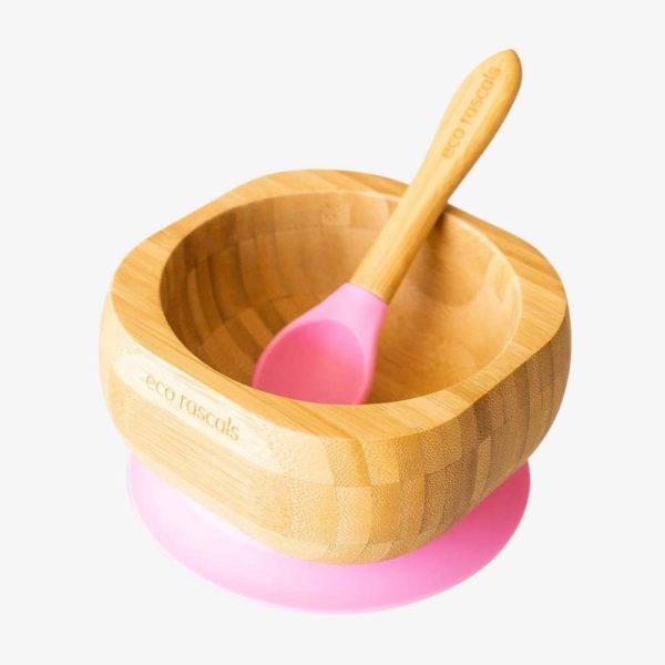 eco rascals bowl pink